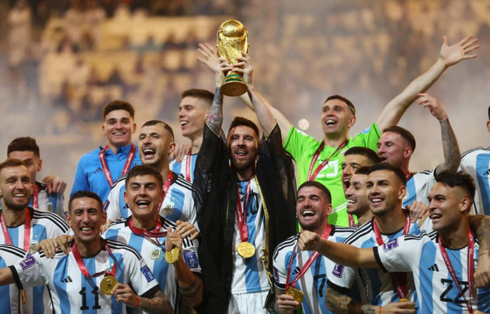 Những đôi chân trẻ đã đưa đội tuyển Argentina lên bục vinh quang 