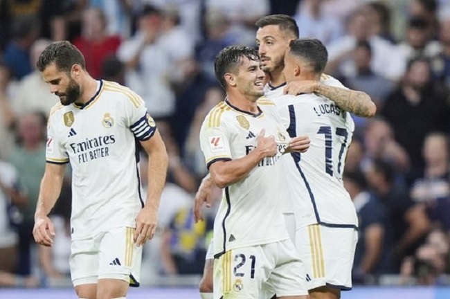 Real Madrid - CLB đứng đầu bảng xếp hạng KQBD LaLiga